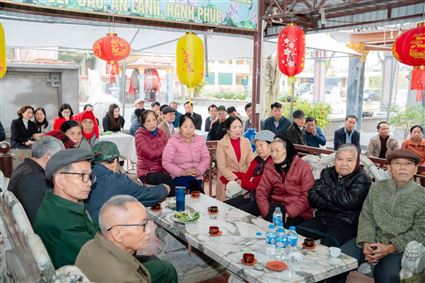 Họp bàn phương án xây dựng Đình, làng chùa Bùi